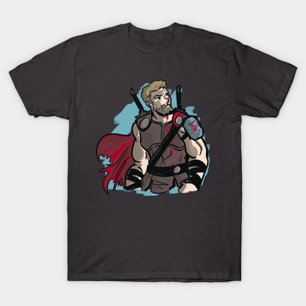 god of thunder T-Shirt by inkpocket